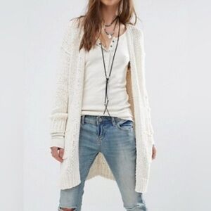 1. Free People Simply Sienna Loose Knit Cardigan Size XS